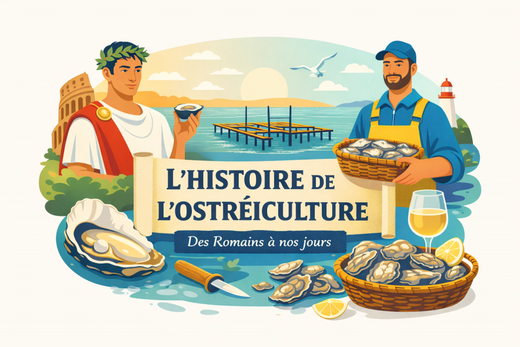 histoire de l'huitre en france