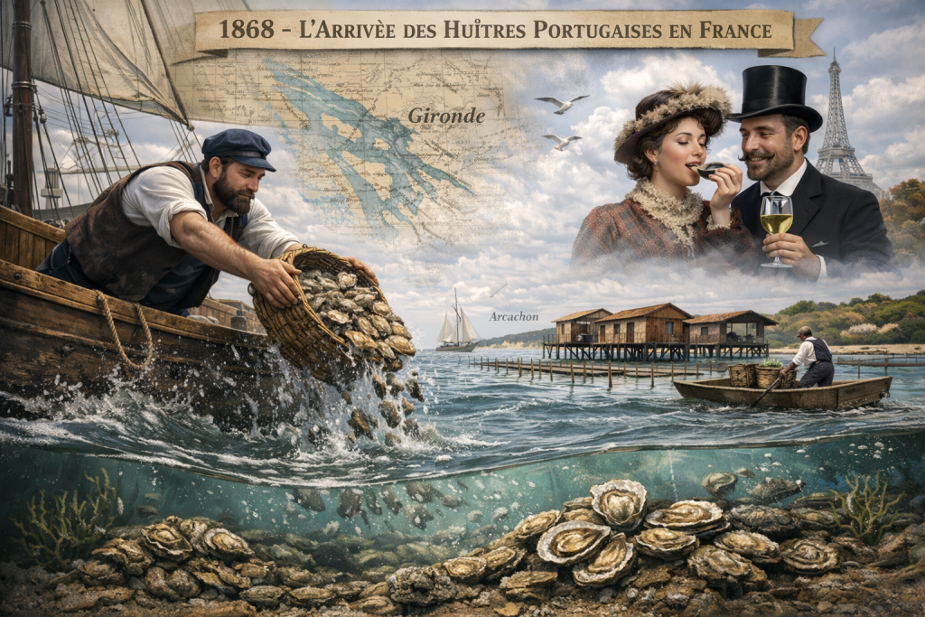 les huitres portugaises en france _ la route de l'huitre